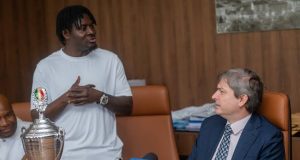 Obafemi Martins Promises Links With European Clubs For Outstanding Players In Italian Consulate General U20 Cup
