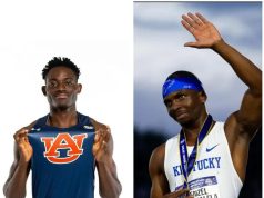 Israel Okon Dominates Heat 1 at NCAA First Round with 10.02s