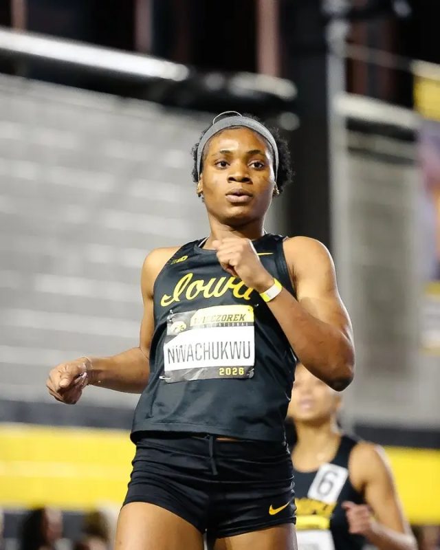 Composed and Lethal: Chioma Nwachukwu Dominates 400m Heat With Stunning Late Surge