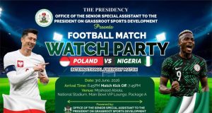 SSA Adeboye, Polish Embassy Set for Historic Nigeria–Poland Football Watch Party in Abuja