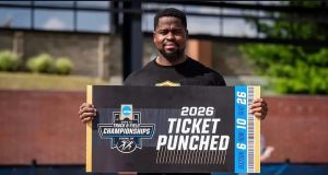 Vincent Ugwoke Clinches NCAA Championships Berth with Crucial Final-Round Throw