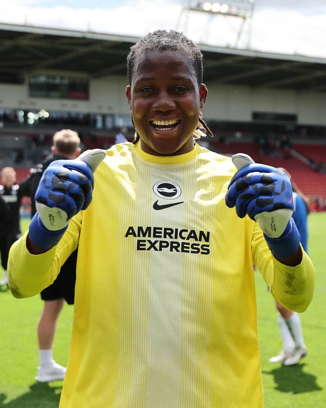 ‘I Can’t Wait to Play at Wembley’ — Nnadozie Excited to Battle Man City For FA Cup Trophy 