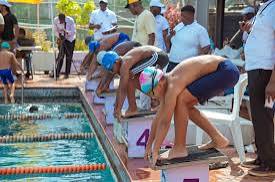 Ikoyi Club 1938 swimming competition