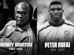 Gafar Liameed Pays Tribute to Late Peter Rufai and Henry Nwosu at Ex-International Cup Draw