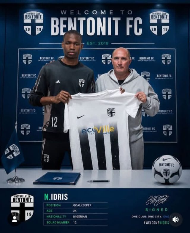 Birthday Deal! Nigerian Goalkeeper Nafiu Idris Completes Move to Armenian Club FC Bentonit Ijevan