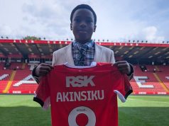 Future Addick! Young Nigerian Talent Obafemi Akinsiku Signs for Charlton Athletic Academy