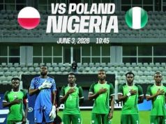 Super Eagles To Tango Poland, Portugal Under Floodlights On June 3rd, June 10th Respectively