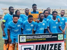 Unizee Football Academy Continues Soaring; Despite Challenges Of Distance, Finance, Personnel