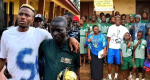 Victor Osimhen Reportedly Gifts Former School Gateman ₦20 Million in Emotional Reunion