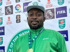 Dayo Israel Urges Nigerian Youths to Embrace Sports as a Pathway to Success. …Tasks NSC to Do More After Global Sporting Feats.