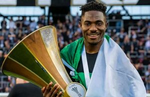 Moses Usor Inspires LASK to Historic Austrian Cup Triumph After 61-Year Wait