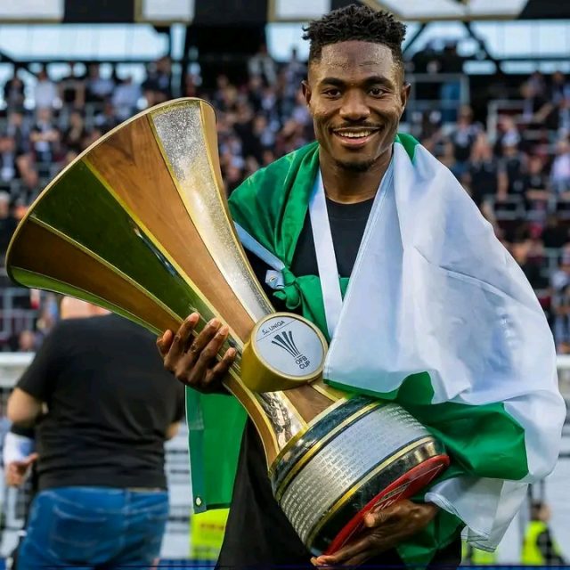 Moses Usor Inspires LASK to Historic Austrian Cup Triumph After 61-Year Wait