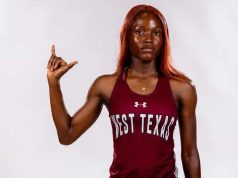 Blessing Akintoye Storms Into Two Finals at Lone Star Conference Championships