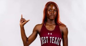 Blessing Akintoye Storms Into Two Finals at Lone Star Conference Championships