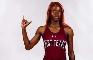 Blessing Akintoye Storms Into Two Finals at Lone Star Conference Championships