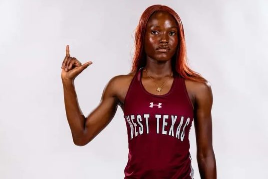 Blessing Akintoye Storms Into Two Finals at Lone Star Conference Championships