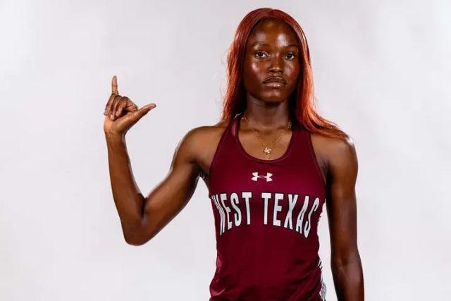 Blessing Akintoye Storms Into Two Finals at Lone Star Conference Championships