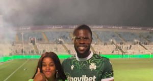 Family First! Super Eagles Star Francis Uzoho Celebrates Cyprus Title Triumph with Loved Ones