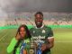Family First! Super Eagles Star Francis Uzoho Celebrates Cyprus Title Triumph with Loved Ones