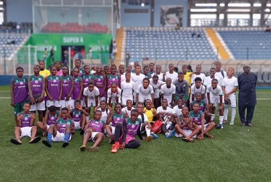 Flamingos Continue Huge Momentum Ahead of Guinea Crucial Qualifier, Destroy Lakeside Queens in Friendly
