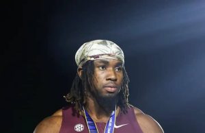 Chinecherem Nnamdi Claims First SEC Javelin Title with Dominant 81.20m Throw