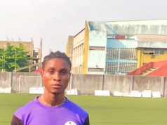 Bright Peter Shakes Dipo Dina International Stadium In Ijebu Ode