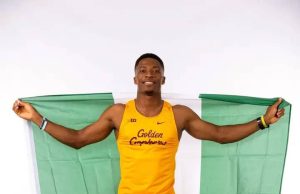 Nigerian Star Charles Godfred Claims Big Ten Long Jump Title After Sprint Final Qualification
