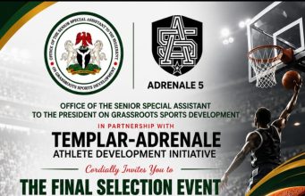 SSA Adeboye, Templar-Adrenale Set Lagos Ablaze as 200 Elite Young Basketball Talents Battle for Life-Changing Opportunity”