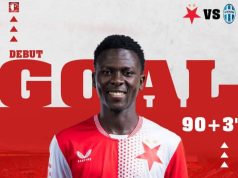 Nigerian Midfielder Mubarak Suileman Registers Assist as Czech Champions Slavia Praha Fall to Hradec Králové