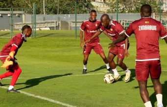 Zimbabwe’s Warriors Commence Training In Birmingham Ahead Of Tuesday’s Clash With Super Eagles