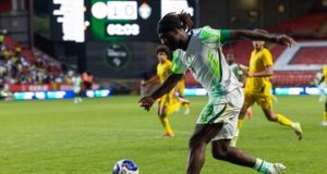 Terem Moffi Proud As Super Eagles Retain Unity Cup Trophy After Jamaica Victory