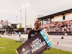 Grace Oshiokpu Delivers Clutch Season-Best Performance to Secure NCAA Championships Spot