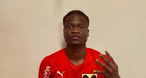 Ukeme Akpabio Continues Scoring Streak as Prolific Form in Austria Shows No Signs of Slowing