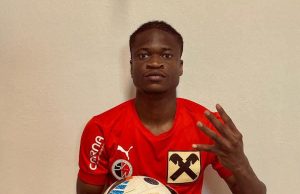 Ukeme Akpabio Continues Scoring Streak as Prolific Form in Austria Shows No Signs of Slowing