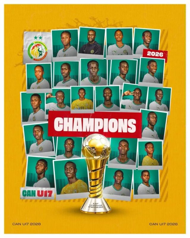 Senegal Retain Continental Dominance, Defeat Tanzania on Penalties to Win 2026 U-17 AFCON Title