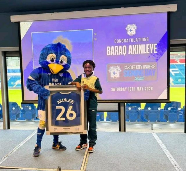 Nigerian Heritage Talent Akinleye Baraq Joins Cardiff City Academy