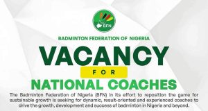 Badminton Federation Declares National Team Coaching Positions Vacant