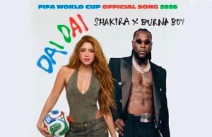 Davido, Burna Boy, Rema, Ayra Starr Fly Nigeria’s Flag on Official FIFA World Cup 2026 Album