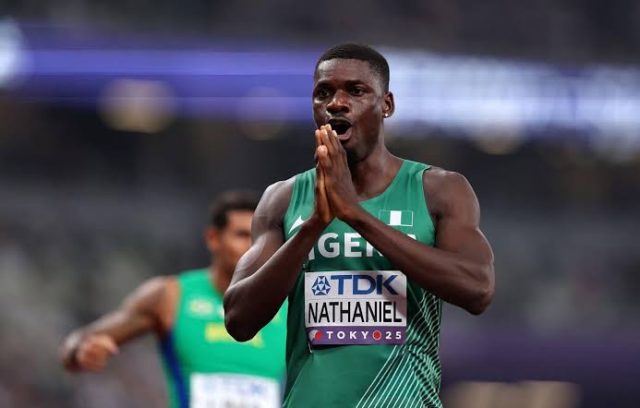 Ezekiel Nathaniel Sets Social Media Abuzz With Photo Finish Victory In Men’s 400m Hurdles At USATF Lone Star Grand Prix