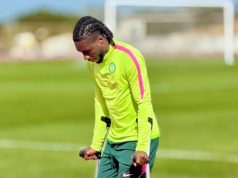 Igoh Ogbu Returns To Czech Republic From Eagles’ Camp In Portugal, After Copping Achilles Tendon Injury