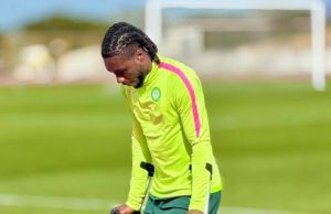 Igoh Ogbu Returns To Czech Republic From Eagles’ Camp In Portugal, After Copping Achilles Tendon Injury
