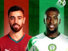 Super Eagles Watch Portugal Beat Chile, Suffer Red Card Ahead Of Wednesday’s Friendly In Leiria