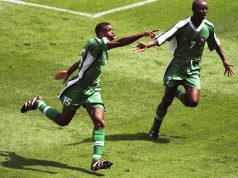 Sunday Oliseh’s Thunderous Shot Against Spain Cited In Most Astonishing World Cup Upsets
