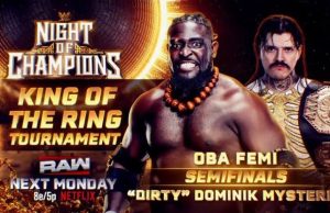 Oba Femi Gets Another Tough Challenge, As WWE Confirm Fight Date With Dominik Mysterio