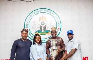 SSA Adeboye Receives 1xBet Nigeria Team Ahead of 2026 1xCup Tournament, Calls for Stronger Corporate Support for Grassroots Sports