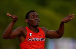 Israel Okon Battles Through Pain to Win NCAA 200m Silver Medal