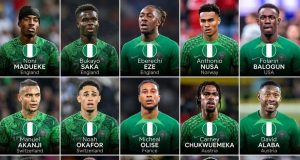 2026 FIFA World Cup: Bukayo Saka, Carney Chukwuemeka, Folarin Balogun Among 15 Nigerian-Descent Stars Representing Other Countries