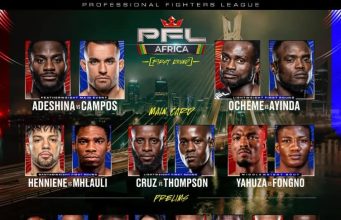 PFL Nigeria Delivers Bangers as Ignacio Campos Submits Wasi Adeshina in Main Event, Ocheme Knocks Out Ayinda in Lagos