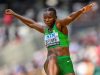 Ese Brume Makes Encouraging Return at LA Grand Prix After Nine-Month Absence