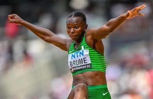 Ese Brume Makes Encouraging Return at LA Grand Prix After Nine-Month Absence